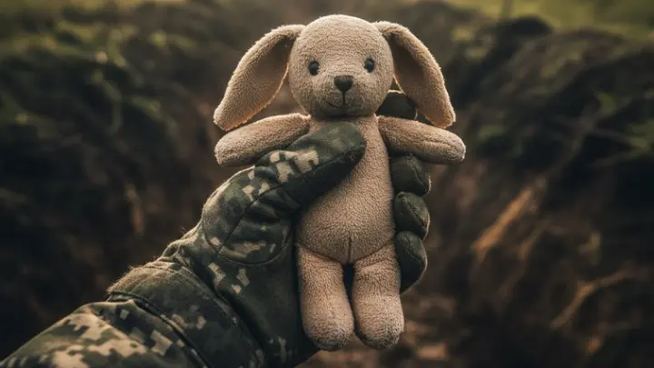 Плюшевый зайчик сына дважды спас русского бойца на СВО