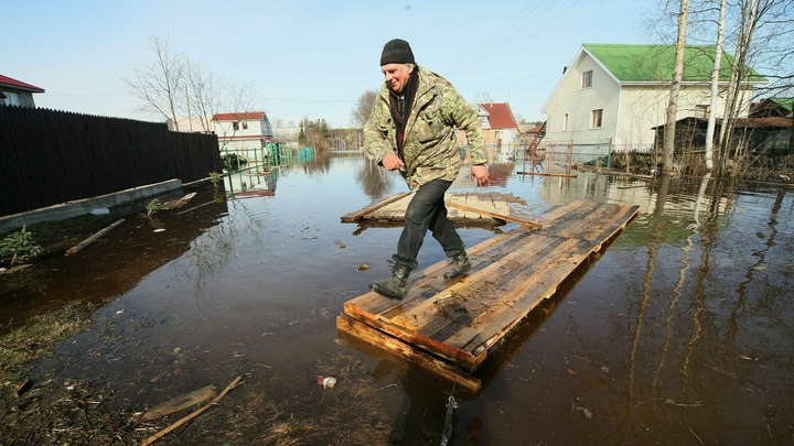 Подъем воды в реках Подмосковья идет по близкому к рекордному графику