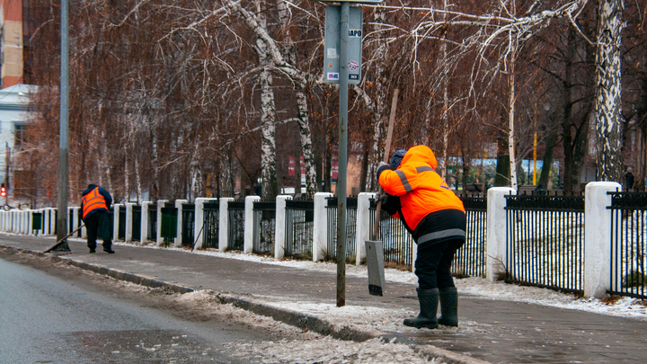 В Самаре вывезено около 60 тысяч тонн снега в период снегопада