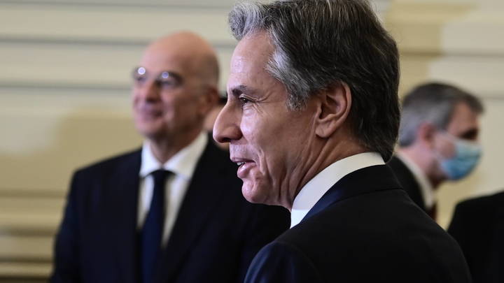 Блинкена холодно встретили в Турции. Пренебрежение Эрдогана выдал флаг