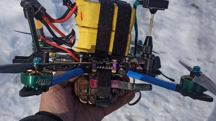 В Новосибирске провели финальное испытание дрона-камикадзе для уничтожения танков Leopard