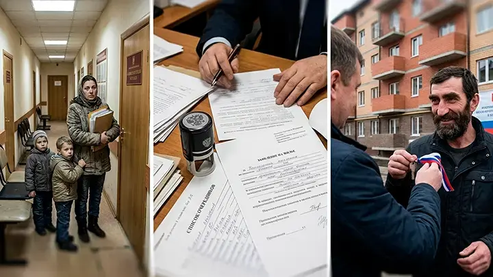 Детям бойца — старый барак, бизнесмену с Кавказа — новую квартирку