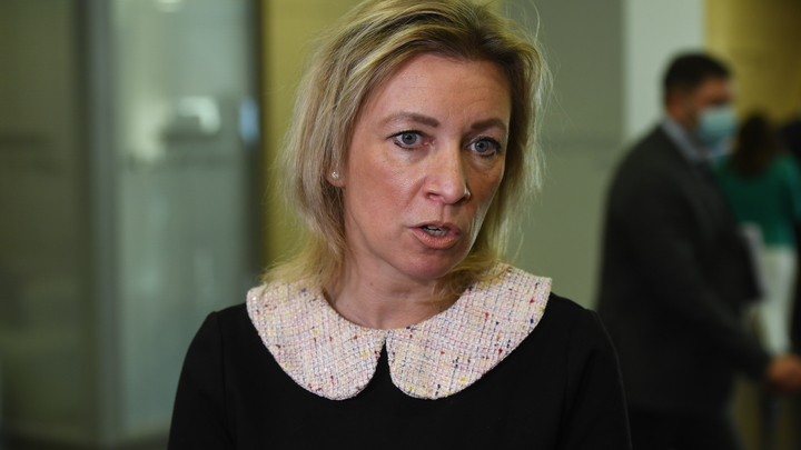 Мария Захарова назвала захват Украины антироссийским угаром