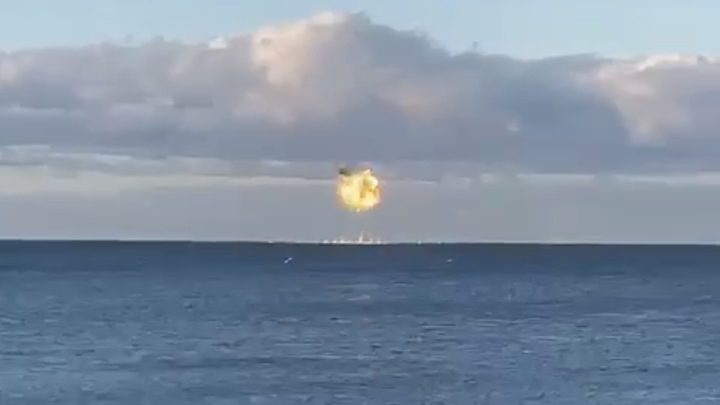 Над морем Сочи сбили два БПЛА