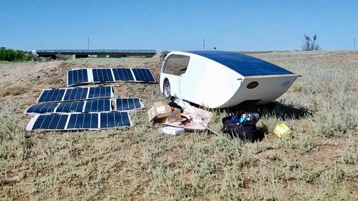 Житель Сочи изобрёл автомобиль, способный заряжаться от солнечных батарей