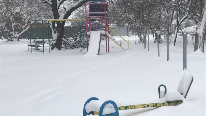 Рекорд по снегу в Краснодаре не побит. Метеорологи назвали год, когда сугробы были еще выше