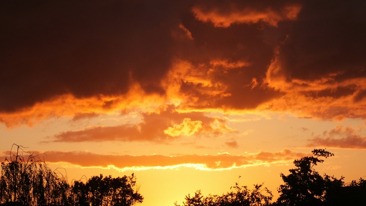 В Краснодаре из-за непогоды спустили флаг на главной городской площади