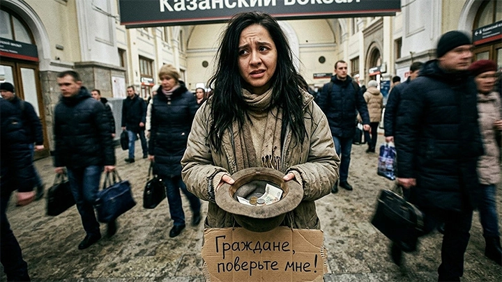 Публичная пытка террористов Крокуса: Манижа рыдала, теперь срывает маски. Получи цензурный ответ