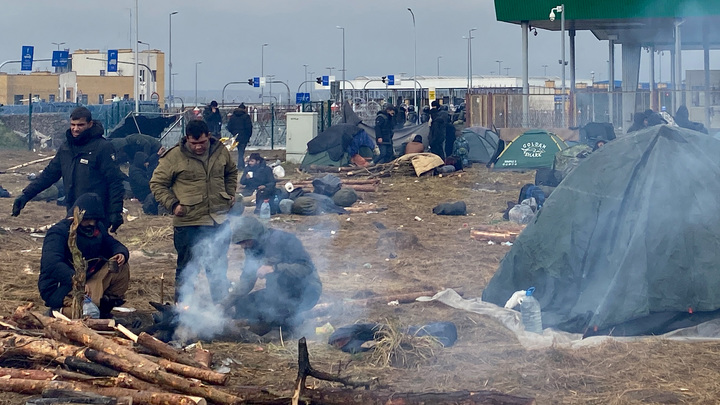 Польское МВД обвинило нелегальных мигрантов в обмане