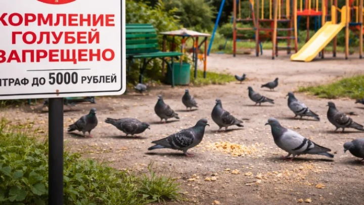 Юрист Жаров предупредил, что кормление голубей во дворе грозит штрафом до 5 тысяч рублей