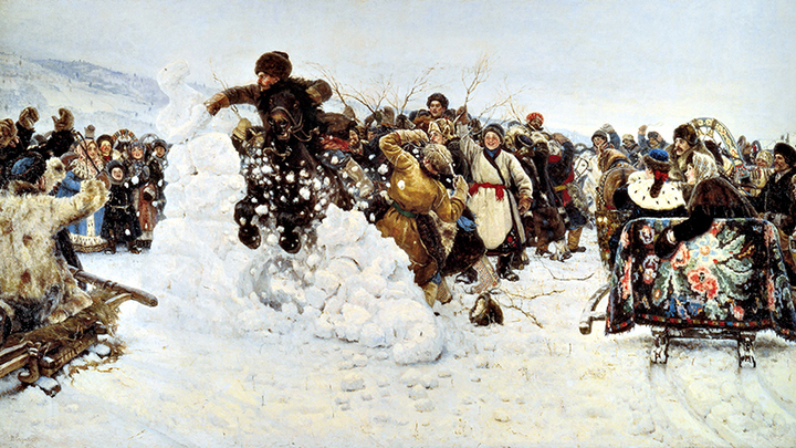 Снежки и птица-тройка: Русские зимние забавы
