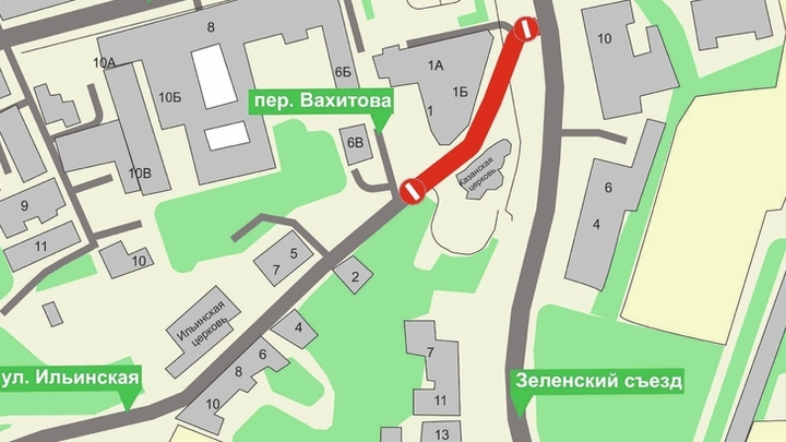 Движение на улице Ильинской будет закрыто до 15 августа в Нижнем Новгороде