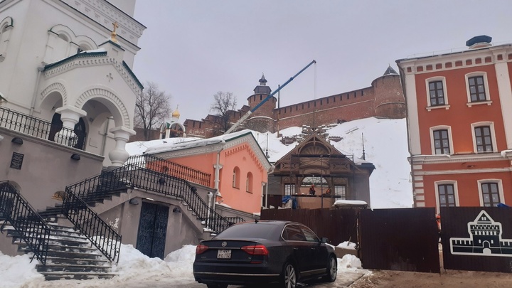 Пробные запуски фуникулёра в Нижегородском кремле запланированы на весну