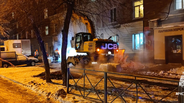 В Искитиме восстановили подачу отопления и горячей воды после крупной аварии
