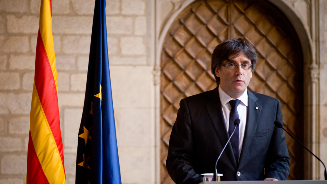 Лидер Каталонии на суд не явился