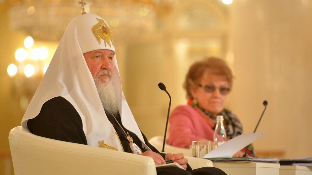 Патриарх Кирилл: Церковь на Украине служит миротворцем Патриарх Кирилл: Церковь на Украине служит миротворцем