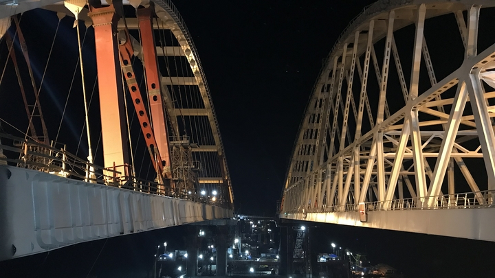 Строители ответили на ложь украинских СМИ о проблемах с Крымским мостом