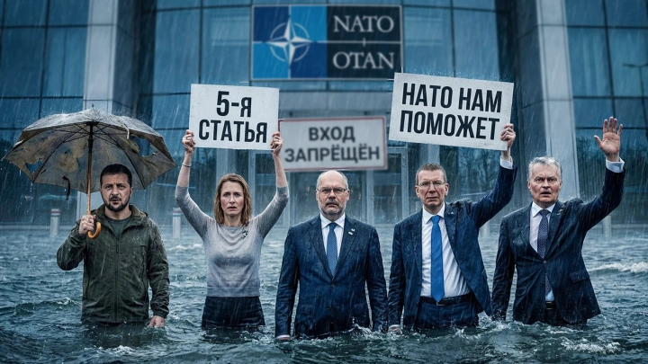 Лебедев: НАТО не пойдёт в лоб против России. Первыми в огонь толкнут прибалтов