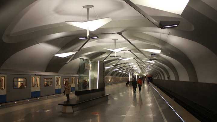 Синяя ветка метро Москвы встала из-за технического сбоя