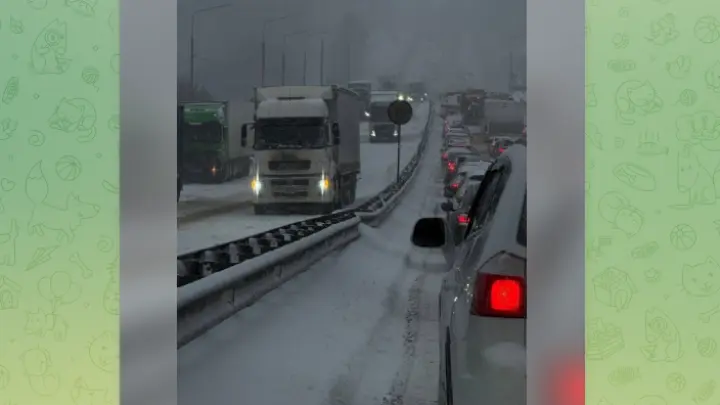 70% месячной нормы снега за сутки: рекордный циклон «Валли» парализовал Москву