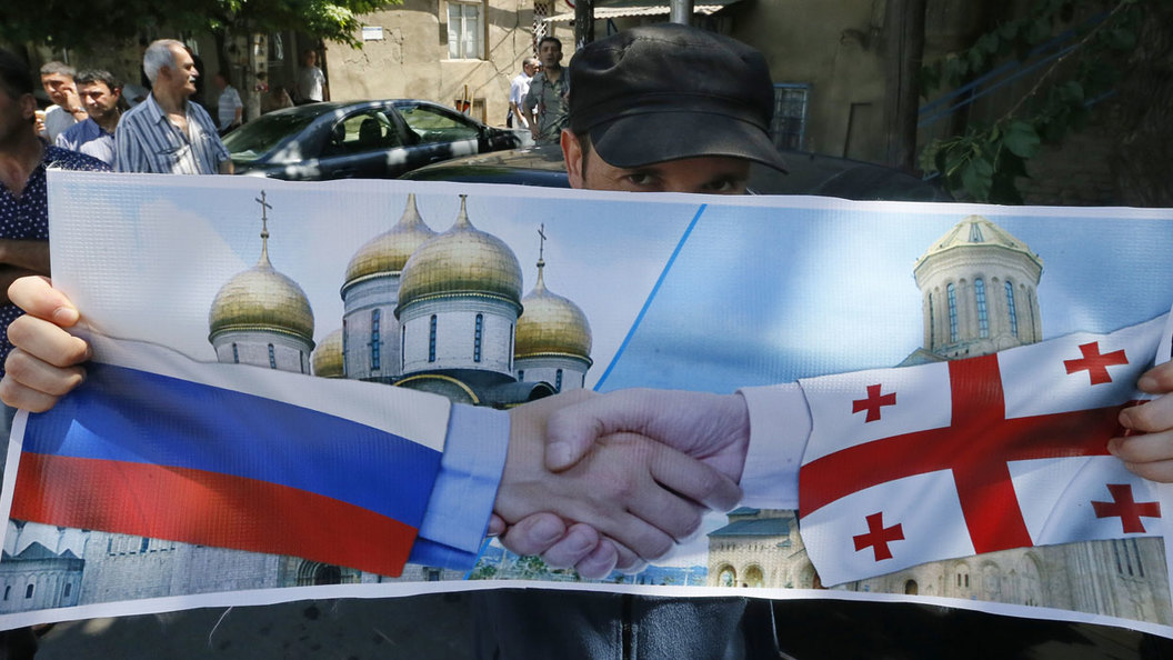 Выборы в Грузии: Народ за Россию, власти - против Выборы в Грузии: Народ за Россию, власти - против