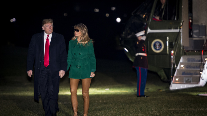 Пользователи соцсетей раскритиковали Меланью Трамп за неподобающий вид во время поездки в Ирак