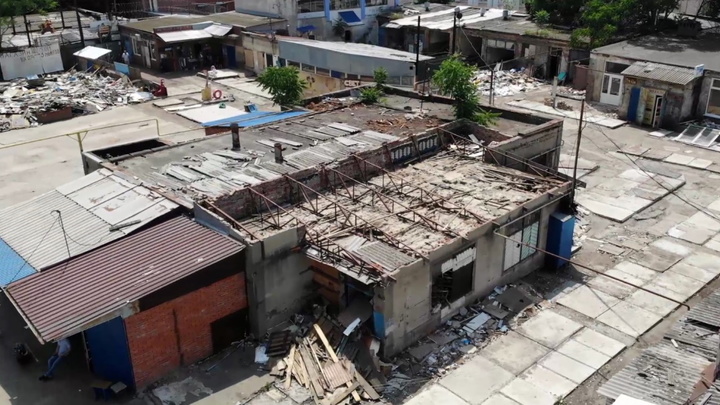 В центре Краснодара заканчивают снос «скобяных рядов»