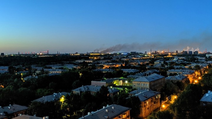 В Челябинске объявлен режим черного неба