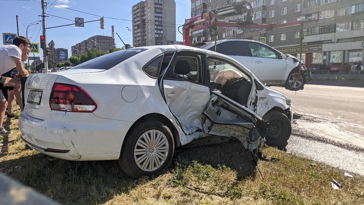 В ДТП в Магнитогорске пострадали семь человек