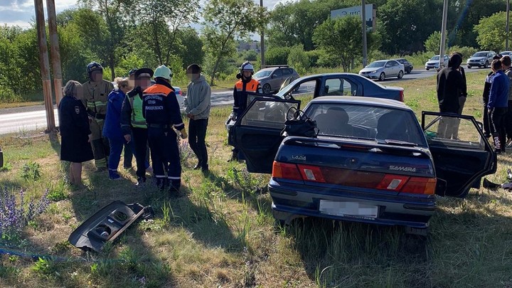 В Челябинске в ДТП пострадали три человека