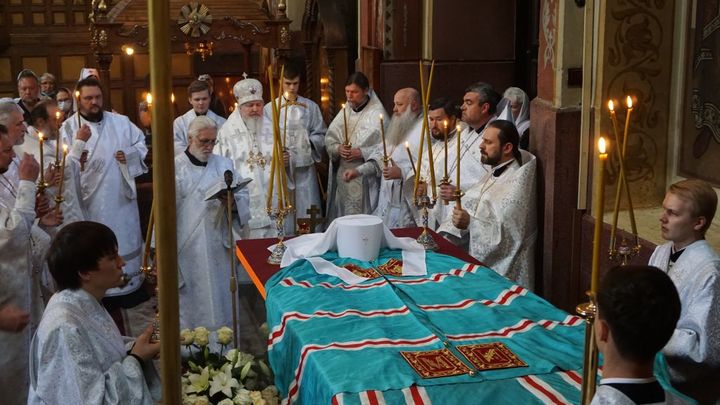 В Кубанской митрополии прошли панихиды по митрополиту Исидору