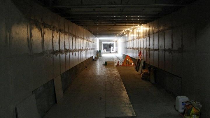 Капремонт подземного перехода на Старокубанском кольце закончится 15 сентября