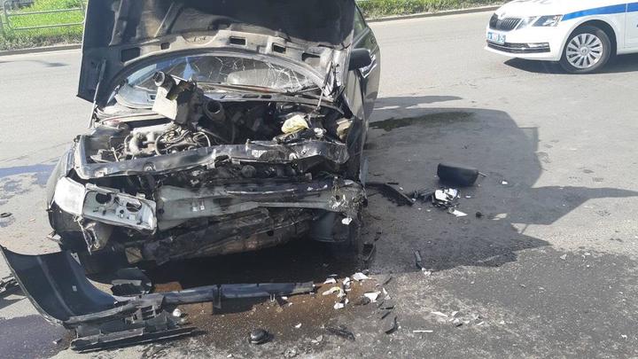 В дорожной аварии в Челябинске травмирован грудничок