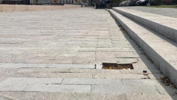 В Челябинске УФАС ищет фото бракованной набережной в центре
