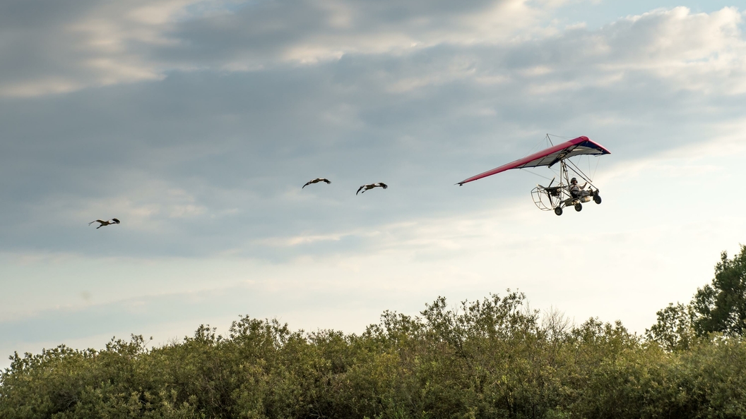 В России создали летающий электромобиль на мягком крыле