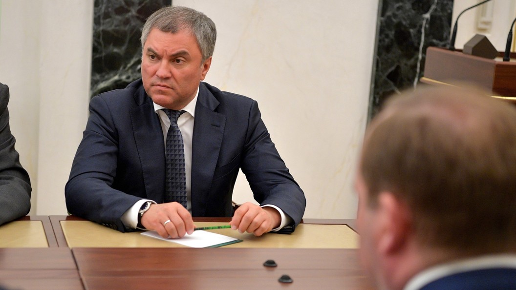 Володин попросил не пугать людей отменой новогодних каникул Володин попросил не пугать людей отменой новогодних каникул