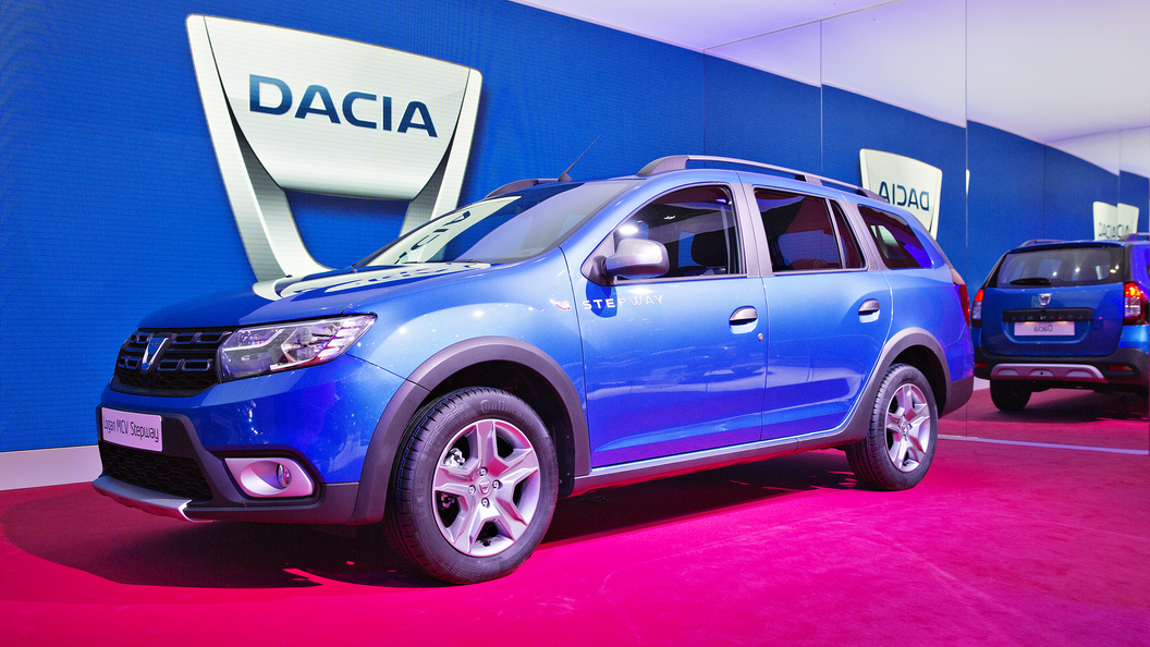 Универсал Dacia Logan снабдили пластиковым обвесом Универсал Dacia Logan снабдили пластиковым обвесом