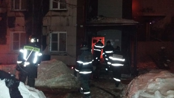 В пушкинском доме престарелых потушен огонь: жертв нет