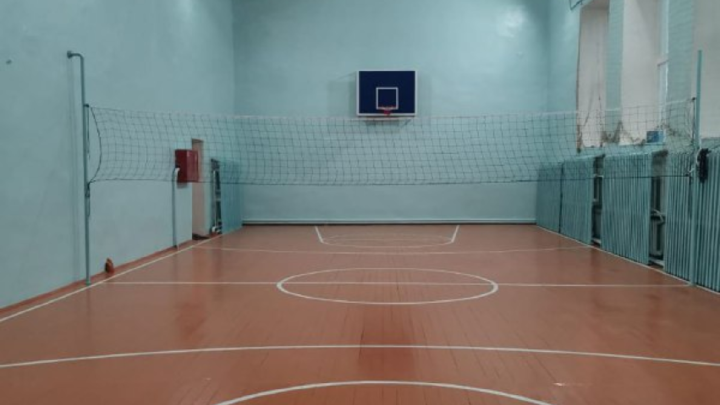 Капремонт спортзала по нацпроекту завершили в Краснокаменском районе Забайкалья