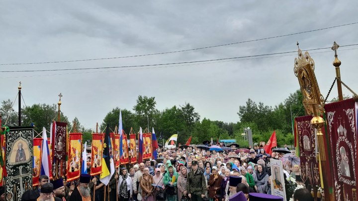 Всероссийский молебен о Победе: Забайкалье молится Георгию Победоносцу