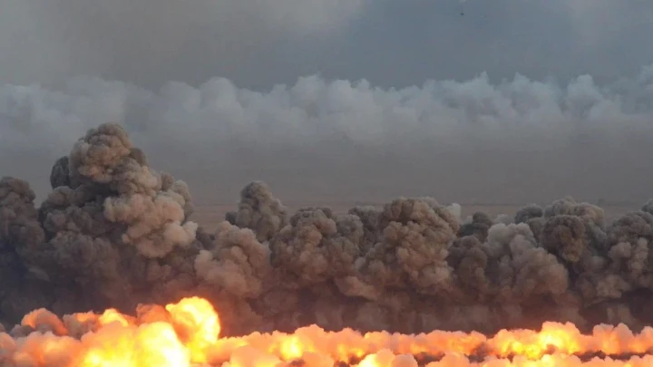 Вот это масштабы: Обнародованы первые кадры уничтоженных на Украине газовых месторождений. Вместо миллионов долларов - труха