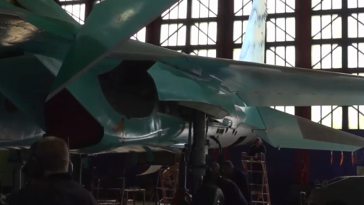 Новосибирский завод имени Чкалова передал Минобороны партию бомбардировщиков Су-34