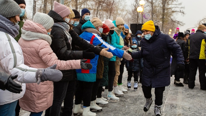 В Челябинске открылся новый каток на Северо-Западе