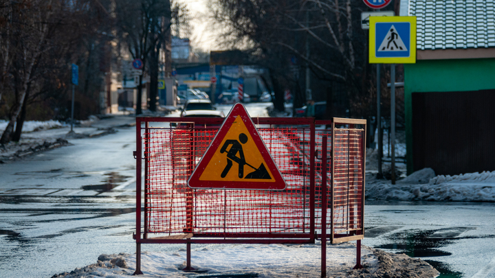 В Самаре перекрыли проезд по Волжскому проспекту из-за работ на водоводе