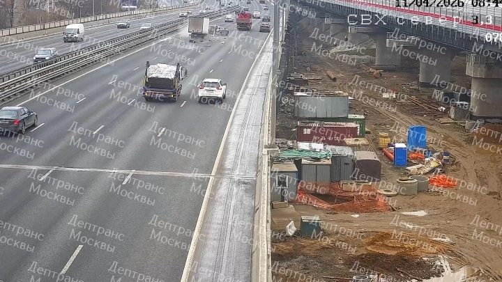 Смертельное ДТП с Jaguar и «Газелью» на МСД попало на видео