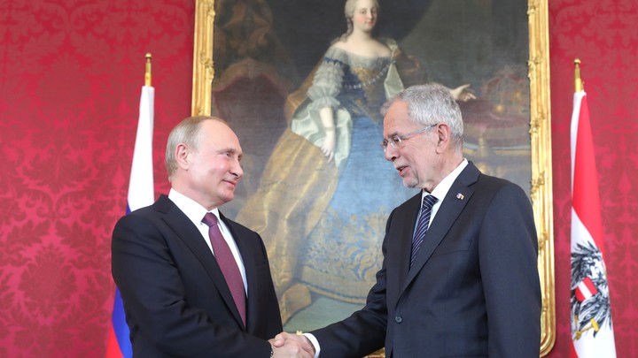 Будем рады: Путин пригласил президента Австрии посетить Москву