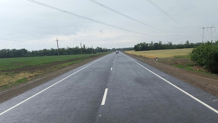 На Кубани с начала 2022 года отремонтировали более 90 км региональных трасс