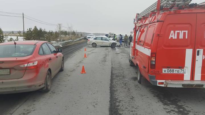 Выживших нет: в Челябинской области столкнулись два автомобиля