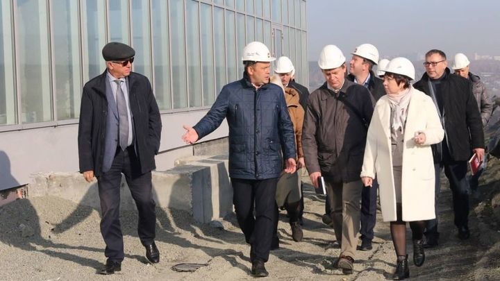 Илья  Середюк рассказал о масштабных стройках на Октябрьском проспекте