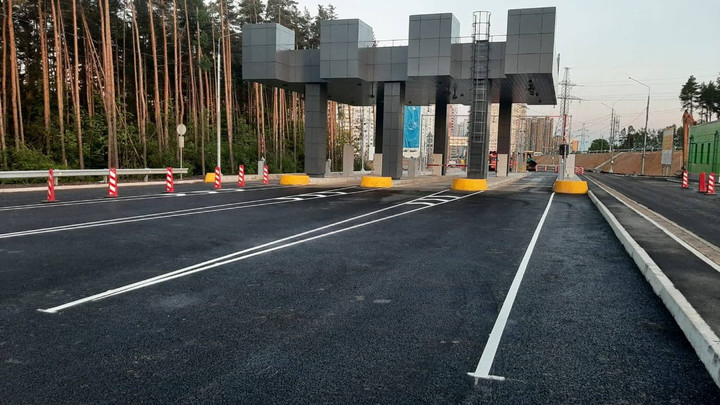 Выезд из Трехгорки на Северный обход Одинцова станет платным